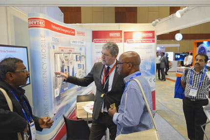 MEYTEC exhibits at the WSC congress in Hyderabad (India)