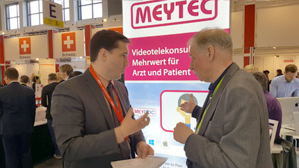 Компания MEYTEC на ярмарке достижений цифровых технологий в медицине conhIT 2017