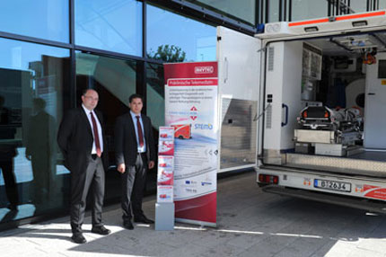 Stroke-Einsatz-Mobil (STEMO) auf dem Hauptstadtkongress